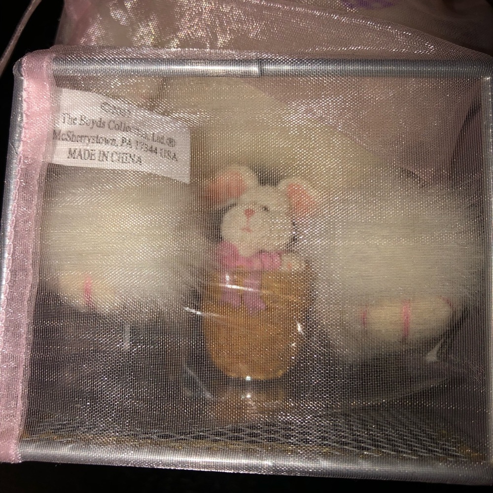 ❌SOLD❌Boyd’s Bear”Lil Hop”Bunny fromHB’s Heirloom Series NWT/Ornament no box - Picture 12 of 12